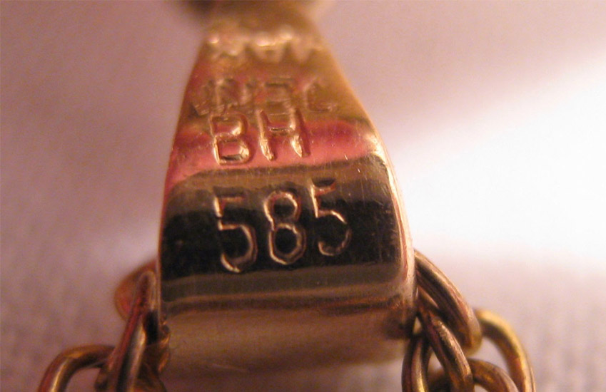 Золото 585 пробы